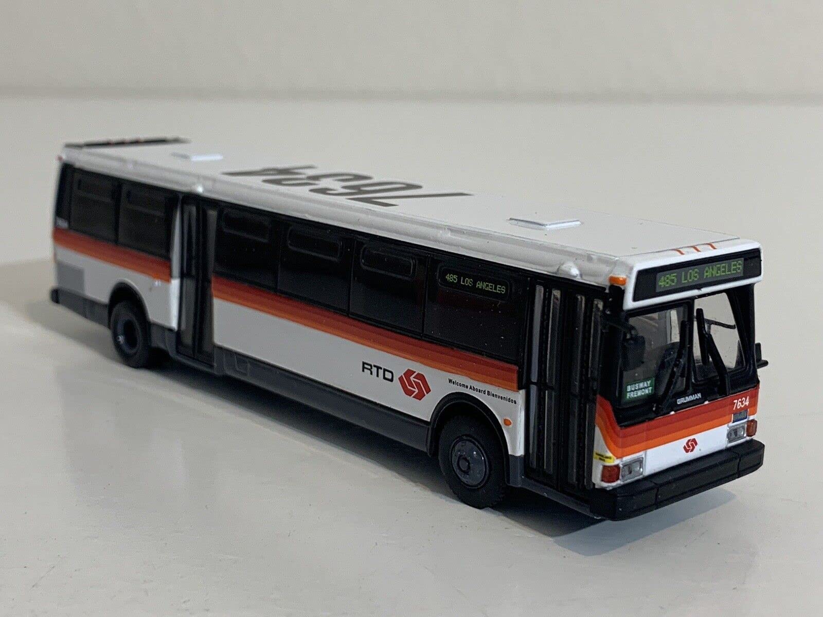 Amazon.com: Grumman 870 Transit Bus-RTD-Los Angeles California